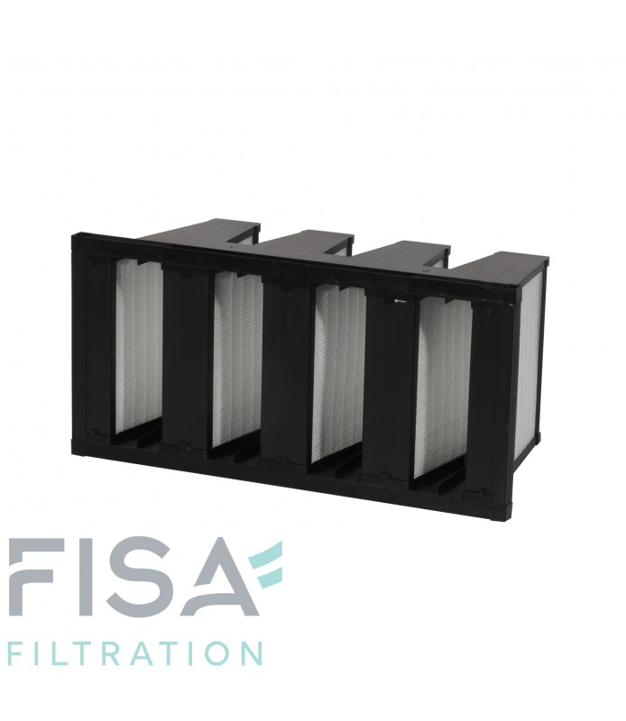 Filtre compact alimentaire ePM1 55% / F7- 592x287x292 mm-FISA FILTR