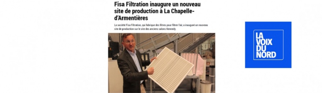 FISA FILTRATION mis en lumière dans la presse locale !