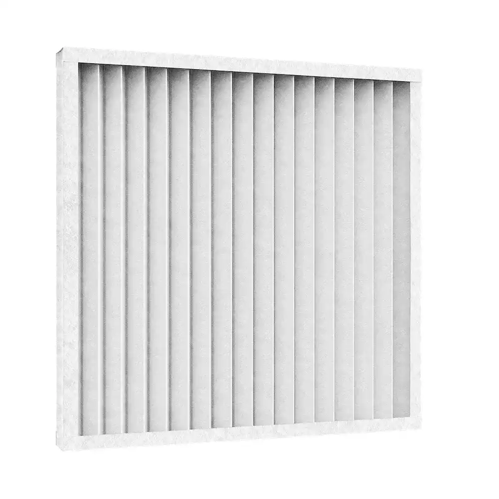 filtre media plissé cadre polyester