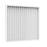 Filtre media plissé avec cadre polyester