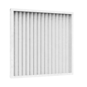 Filtre media plissé avec cadre polyester