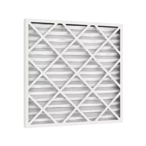 filtre cadre carton avec media plissé