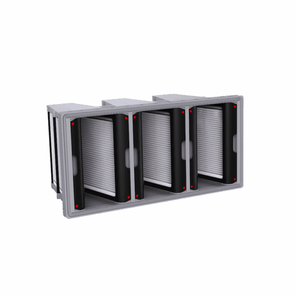 Filtre compact rechargeable