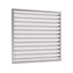 filtre plissé avec cadre en galva