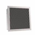 Filtre haute température CTA industriel plis profond