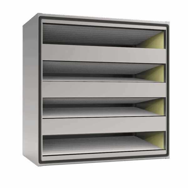 Filtre multidièdre cadre galva