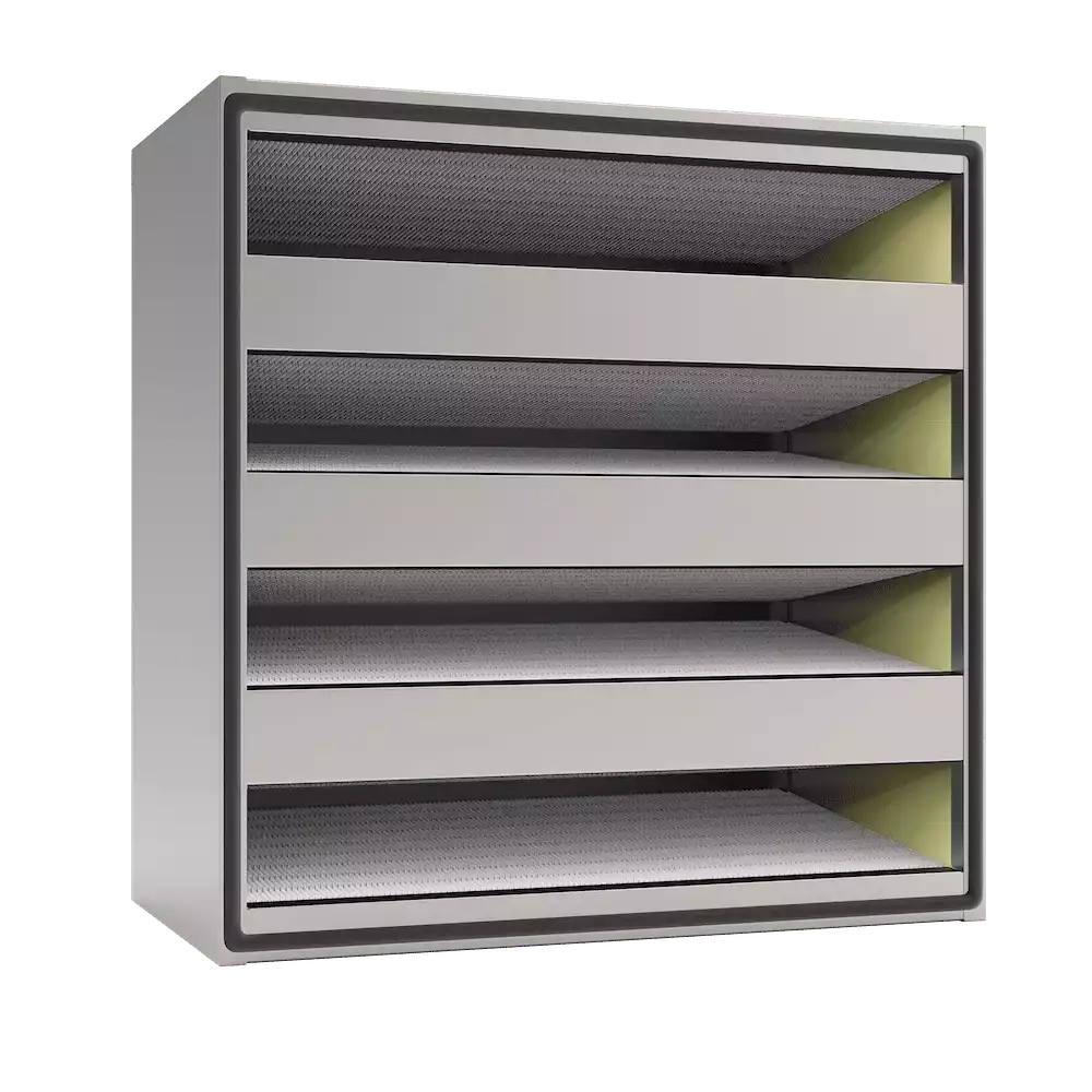 filtre multidièdre cadre galva