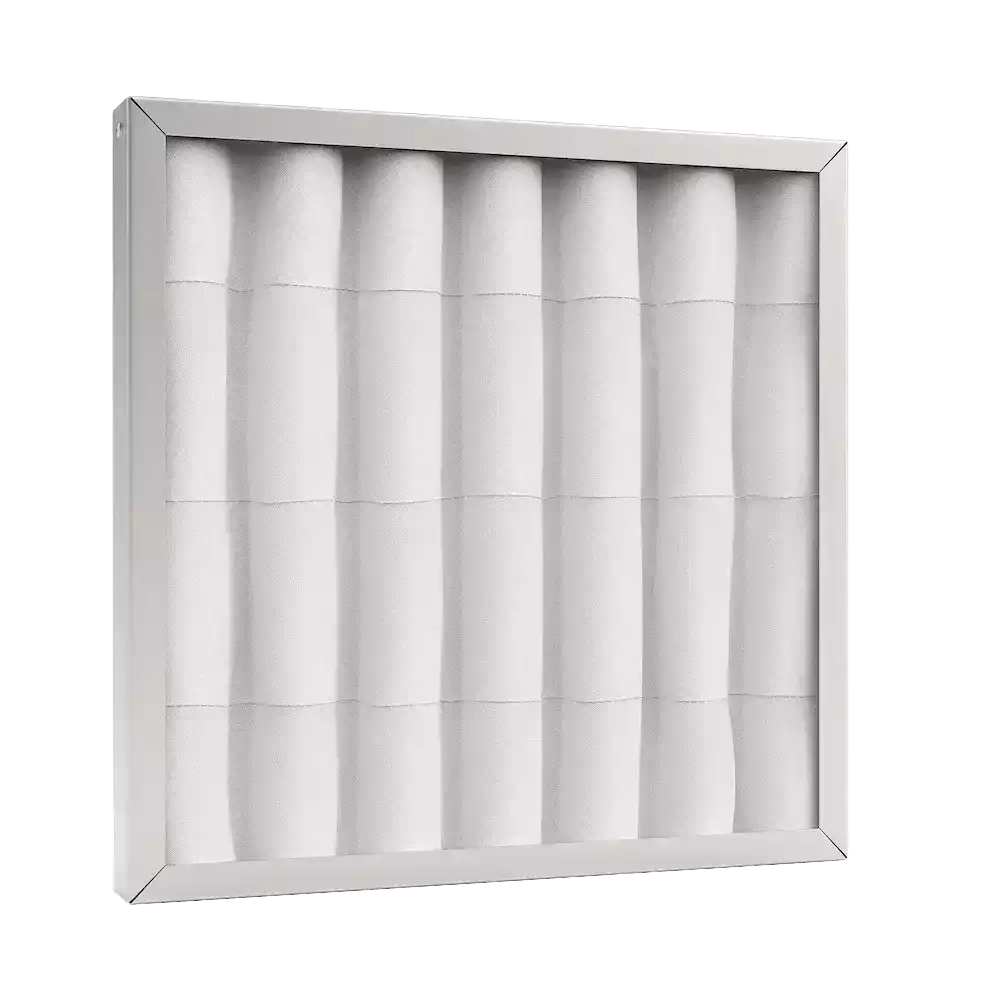 filtre media plissé cadre galva