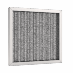 Filtre tricot plissé metallique pour hotte de cuisine professionnelle