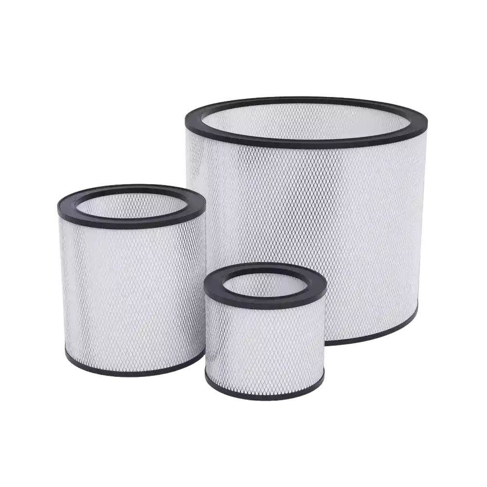 composition de trois cartouches FISAIR